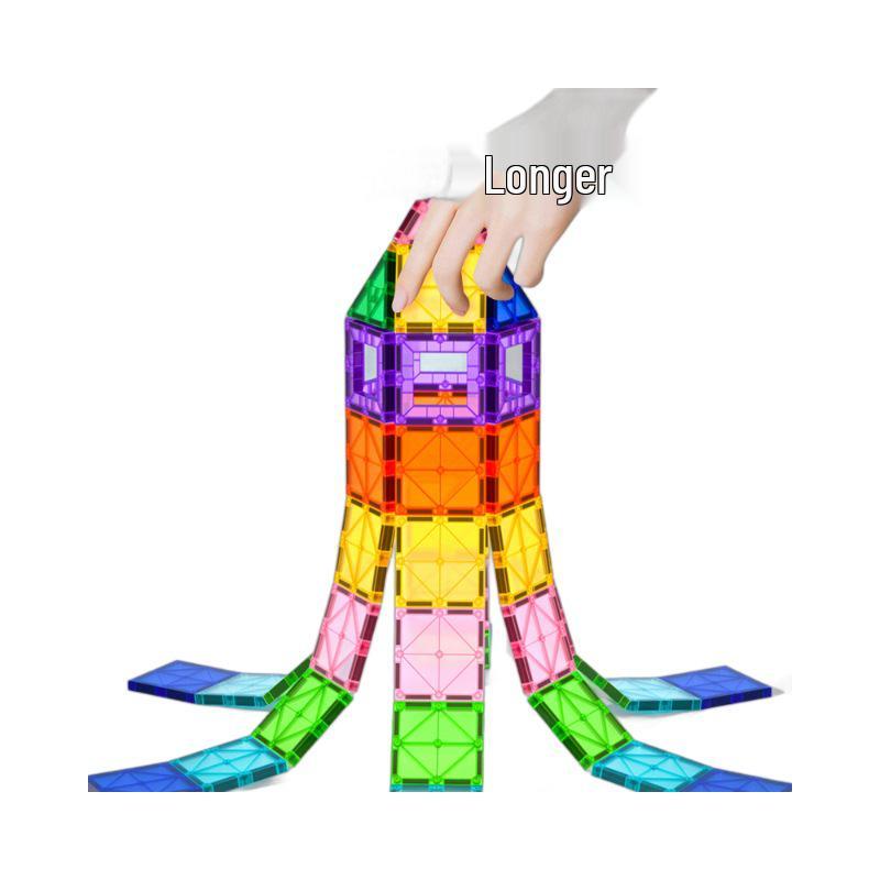 Colorful Magnetic Building Blocks for Kids - Educational Toys for Boys and Girls
