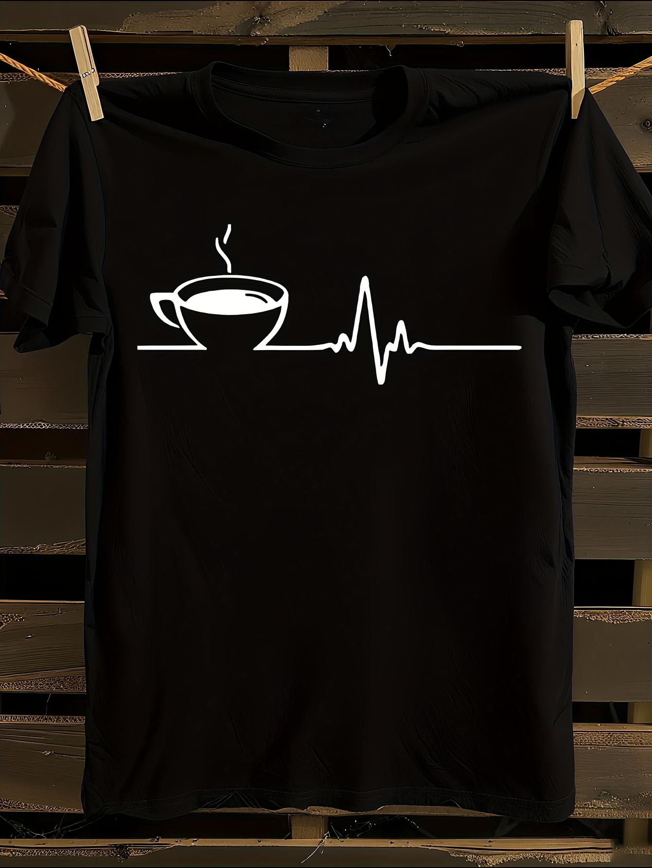 Black Cotton T-shirt M
