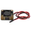 30x30mm Aluminum Cooling Fan 28000RPM Used for RC540 Brushless Motor Accessory PartsGold
