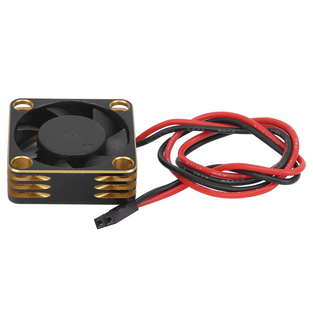 30x30mm Aluminum Cooling Fan 28000RPM Used for RC540 Brushless Motor Accessory PartsGold