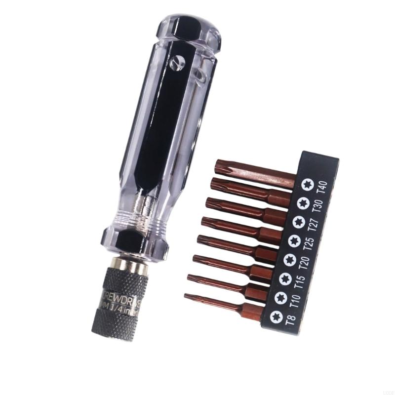 Hexagonal Shank Quick Releases Screwdriver Handle Bit Double Head Selves Locking Handle For Power Drill Tool