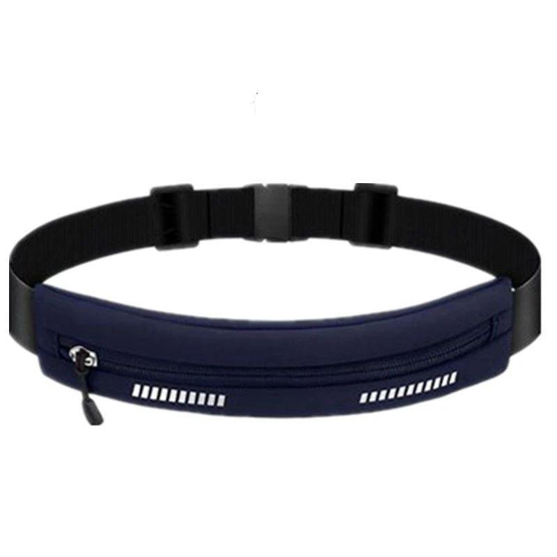Men Women Slim Running Bags Running Waist Pack With Adjustable Belt Portable Outsides Jogging Gym Sports Cell Phone Pouch