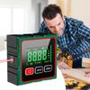 Digital Angle Gauge LCD Digital 4-side Magnetic Level Gauge Waterproof Angle Finder For Outdoor Workshop Construction