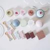 2 Pretend Food Set Play Desserts Cake and Donuts - Birthday Gifts Toy for Boys, Girls,