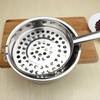 Stainless Steel Filter Spoon Large Hole Food Strainer Multi Purpose Strainer Sieve Design Ladle Food Strainer Sieve Home