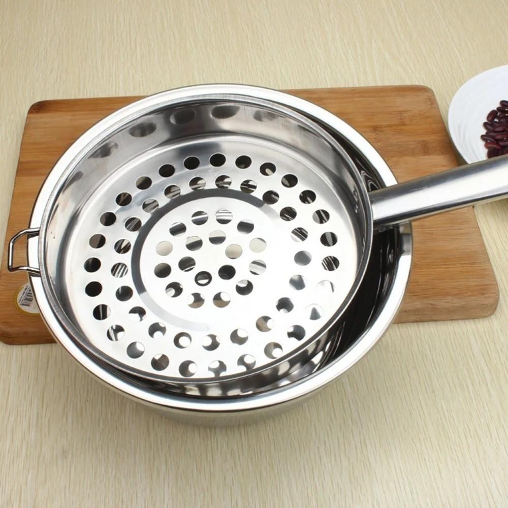 Stainless Steel Filter Spoon Large Hole Food Strainer Multi Purpose Strainer Sieve Design Ladle Food Strainer Sieve Home