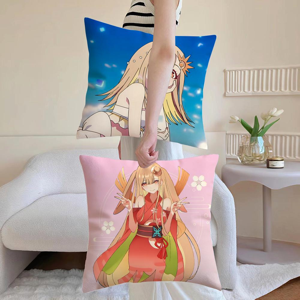 Anime Cosmic Princess Kaguya! Cushion Cover Eco-Friendly Odorless Healthy Pillowcase Soft & Comfortable Kid-Safe No Filling