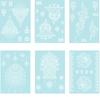 6 Sheets Lasting Mandala Temporary Tattoos Glow In the Dark Lace Fake Tattoos  Arm