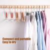 Multifunctional Cloth Hanger Foldable Portable Travel Saving Space Ultra-Light Clothes Hangers For Home Business Trip Vacation Daily Use