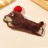 red dachshund dog hair clip