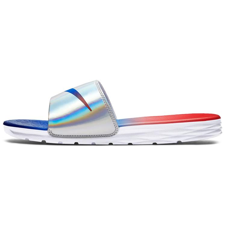 

Nike New Style Nike Benassi Solarsoft Rio Olympics Blue/red 835553-461 42.5