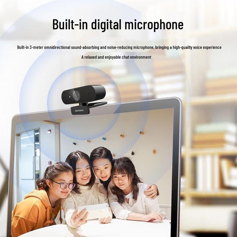 Hikvision U12 HD Plug and Play Webcam