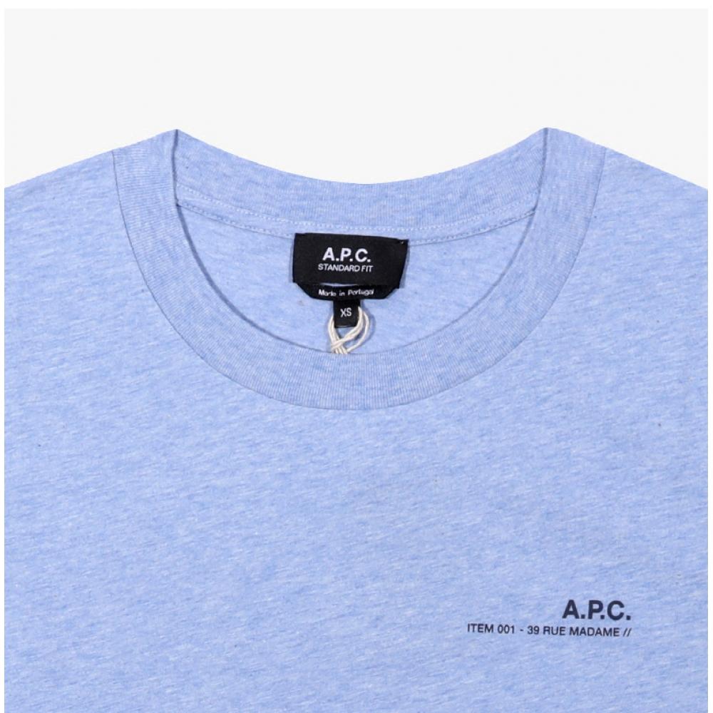 Apesse Cohbo M26404 Pik Bleu Ciel Chine Item Item Standard Grand Common Short Sleeve Tee