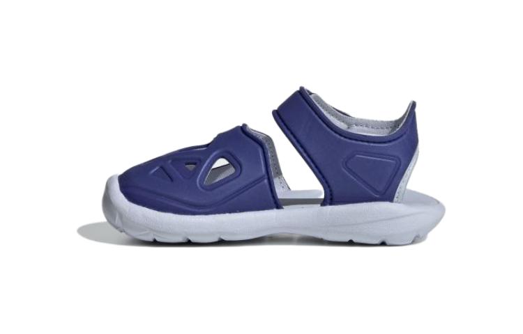 Adidas Fortaswim 2.0 Slip Resistant Slip Resistant Low top Toddler Shoes Blue Infant And Toddler F34805 23
