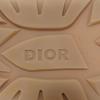 Used 10656 Snow Slippers 3SA089ZHN_H161 7897 43 All-Over Logo Calfskin Rubber 11" Oblique Quilted Nylon Beige Men's