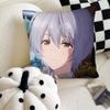 Music Anime Fuuka Pillow Case Fashion Square Pillowcase Bedroom Sofa Room Ins Decoration Leisure