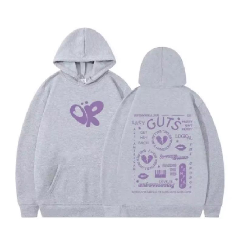 Sour Guts Vampire Hoodie Men's Women's Clothing Fashion Vintage Hooded Sweatshirts Harajuku Hip Hop Oversized Hoodies Streetwear