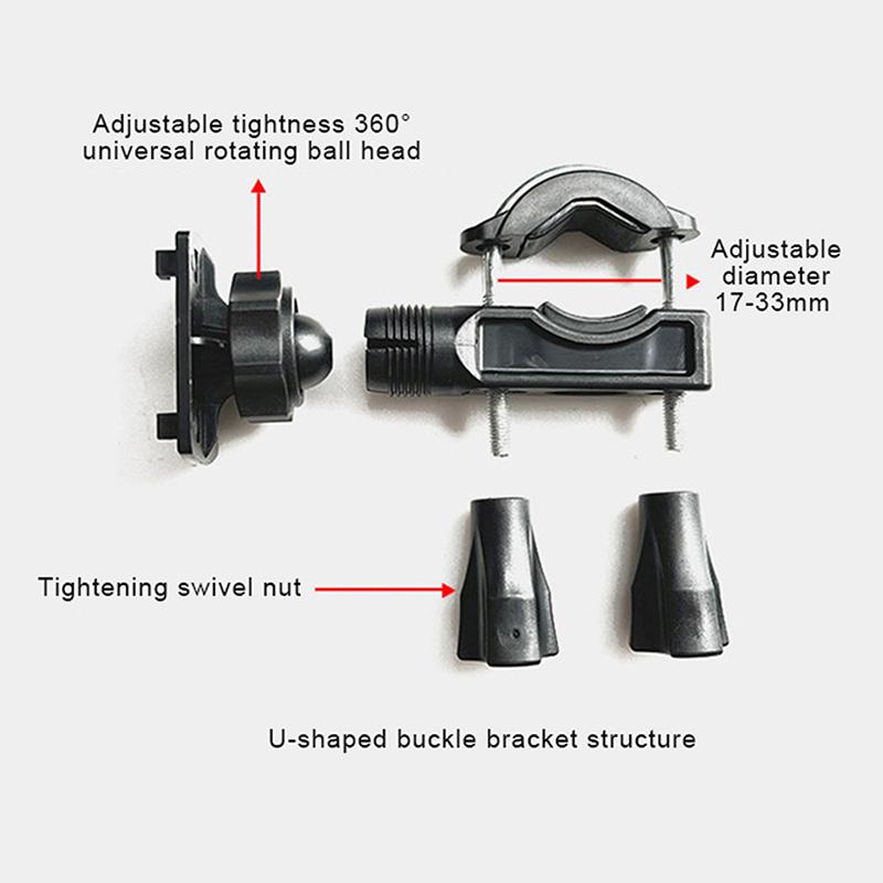 Creative Universal Motorcycle Navigation Mount 360 Degree Rotation Adjustable Mountain Bike Smartphone Mount