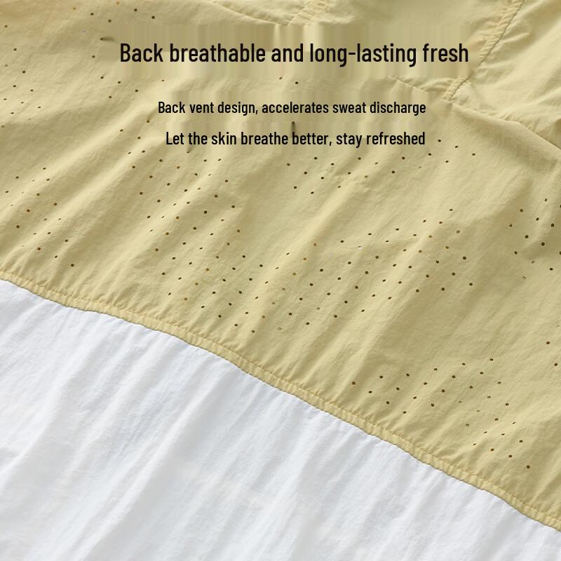 Tanbeiman Summer Lightweight Sun Protection Hooded Jacket