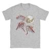 Three Capybara Moon Funny Capybara Meme Mystical Capybara Cotton TShirt For Unisexs Summer T Shirts Tees Big Size Cheap Tops