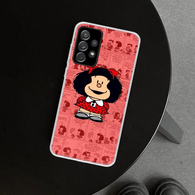 

Mafalda Phone Case Cover For Samsung Galaxy A17 A16 A26 A36 A56 A57 A37 A15 A25 A35 A55 A14 A24 A34 A54 A13 A23 A33 A53 Galaxy A Samsung A14