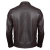 Chinese Size Men Leather Jacket 100% Real Cowhide Black Brown Men's Genuine Leather Coat Male Skin Clothing Autumn Spring Asian Size M601