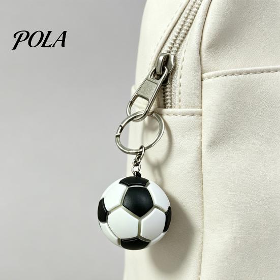 Keychain Pendant with LED Light, Realistic Football Design Keyring, Compact Bag Decoration Night Light Gift for Fans