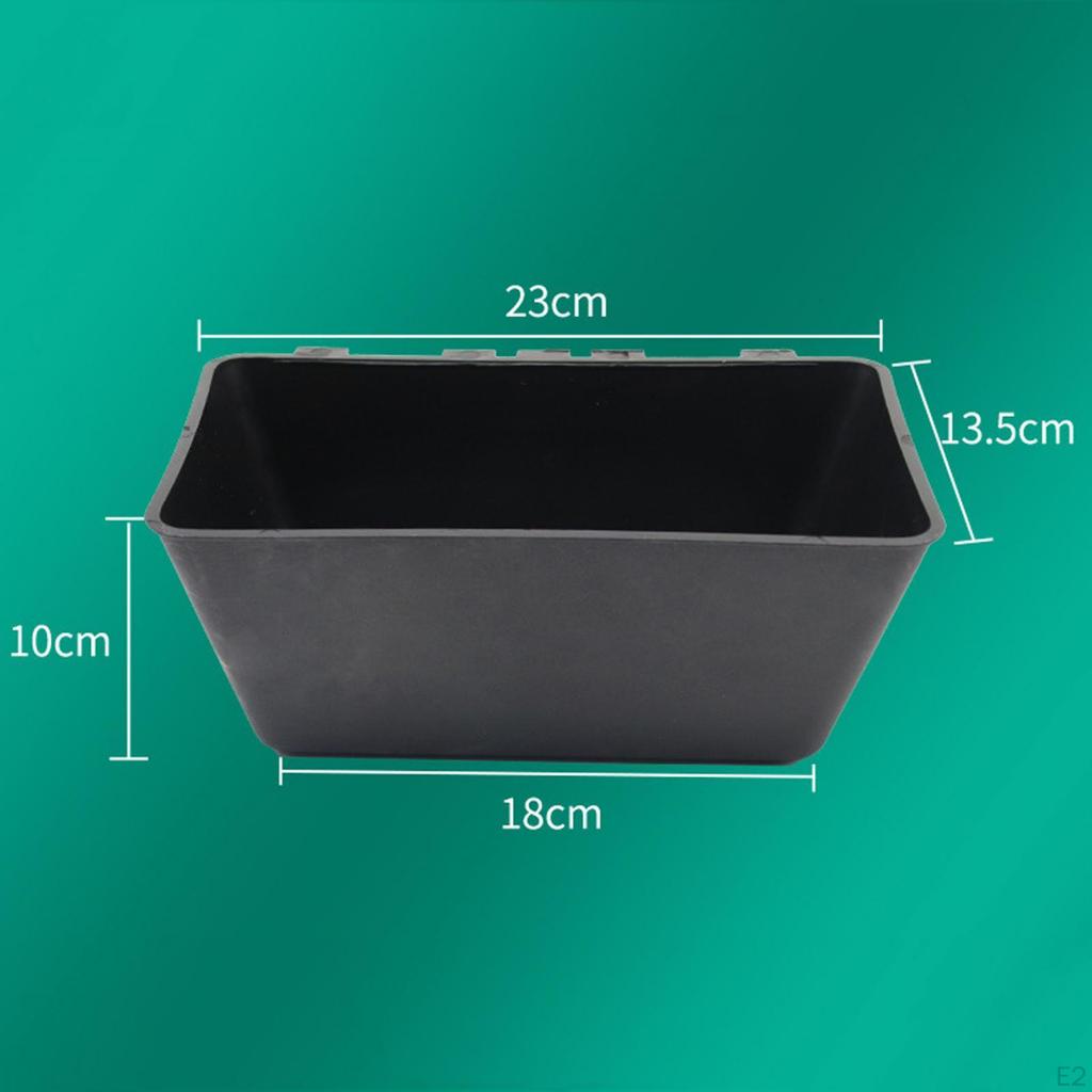 Hrănitor de gard agățat durabil pentru păsări de curte și animale