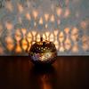 Candle Holder Antique Gold Finish Decorative Items, Home Decor Items for Living Room, Bedroom I Drawing Room,