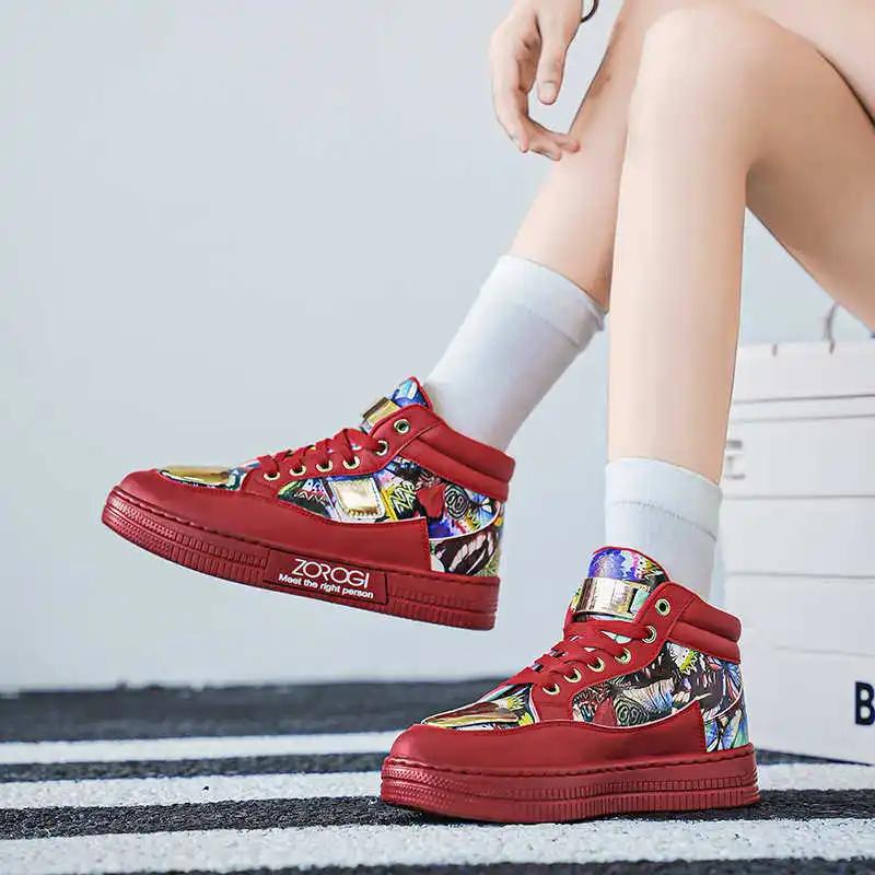 Fashion Natural Leather Increase Height Size 35 Shoes Women Basketball Women's Sneakers Shoes Luxury Loafers Womans Sport Tines