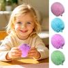 Leuchtender Flausch-Igel Spielzeug Stressabbau LED-Leuchtender Igel Knetspielzeug Anti-Angst Flauschiger Ball Sensorisches Spielzeug Party