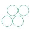 4Pcs Wheel   Protector Strip Scratch Resistant Stylish Look Adhesive Installation Wheel Hub   Guard Strip for 19in Car Wheel Hub