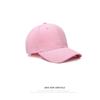 Can print O solid color hat women's spring summer versatile cap curved brim tide deep top baseball cap men