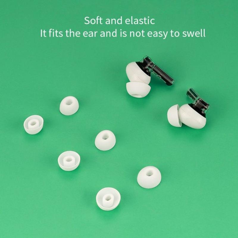 Anti Slip Waterproof Replace Earplug Ear Tips Pad Set Silicone In-Ear Earphone Earbuds Cover Cap For Nothing Ear (2) (1)