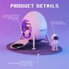Space Lander Astronaut Galaxy Light Projector Spacecraft Night Light For Bedroom Room Decor Or Chritmas Gift Color Adjustable