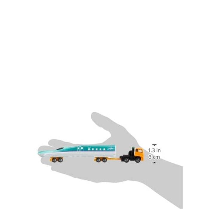 Takara Tomy Tomica Long Type No.122 Mitsubishi Fuso Super Great H5 Series Shinkansen Hayabusa Transport Vehicle