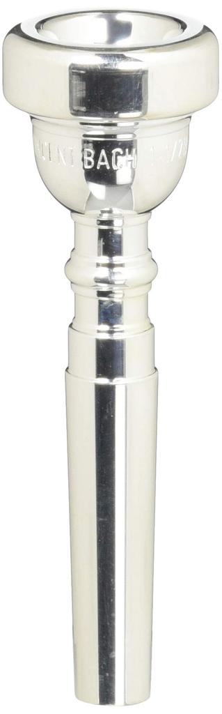 Bach Trumpet Mouthpiece 1 12B Silver Plated Finish