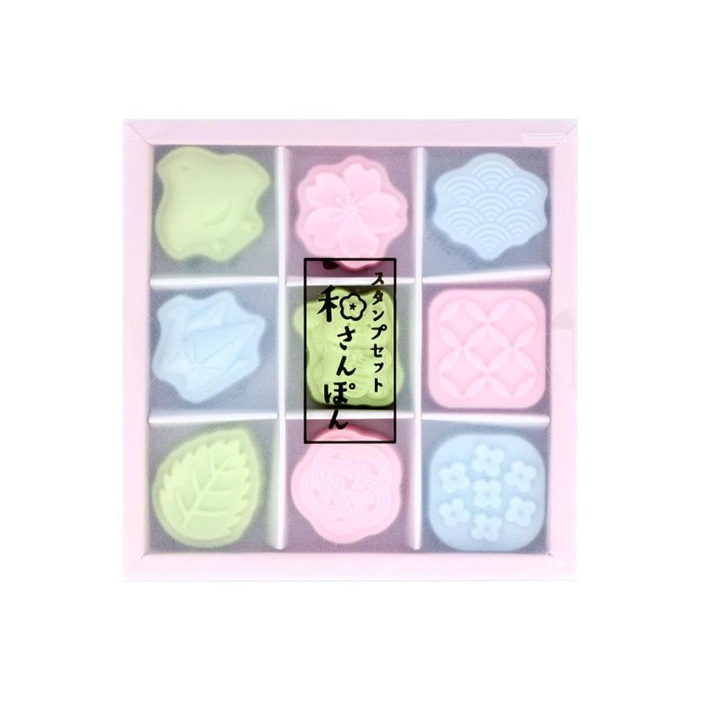 Stationery Japanese Wafuugara S3223221 Sun-Star Stamp, (Wa Sanpon)