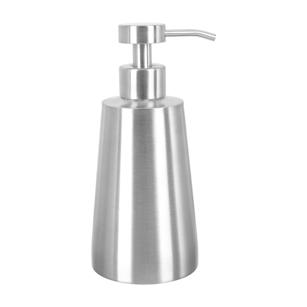 1Pcs Press Pump Lotion Bottle Portable Stainless Steel Liquid Soap Shampoo Dispenser Container Lotion Dispenser