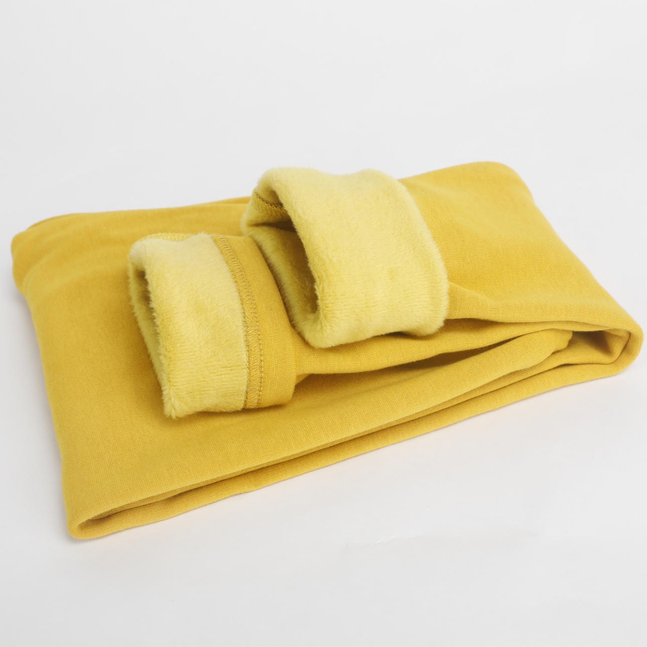 

Зимние теплые брюки леггинсы для девочек в ассортименте 2T жёлтый