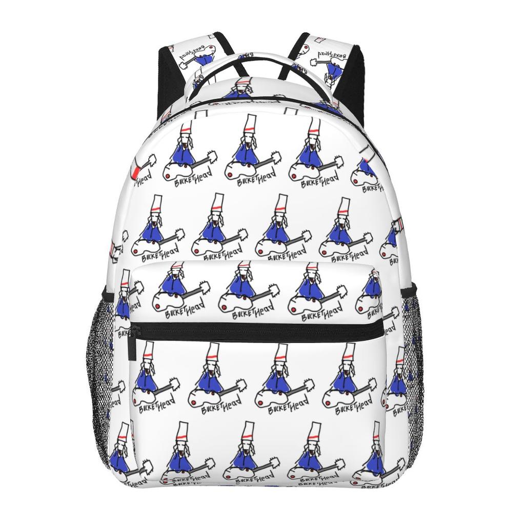 Guitar Buckethead Mendungmendung Student Backpack School Bag Hiking Travel Daypack for Boys Girls Fashion Bookbag Shoulder Bags