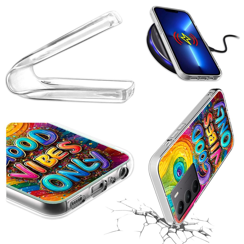 Etui Do Realme C75 / 14X 5G Obudowa Foto Case Plecki Vibes + Szkło 9H