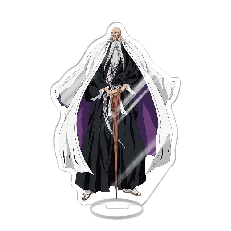Hot Anime Bleach Figure Kurosaki Ichigo Urahara Kisuke Aizen Sousuke Cosplay Acrylic Stand Model Plate Desk Decor Standing Sign