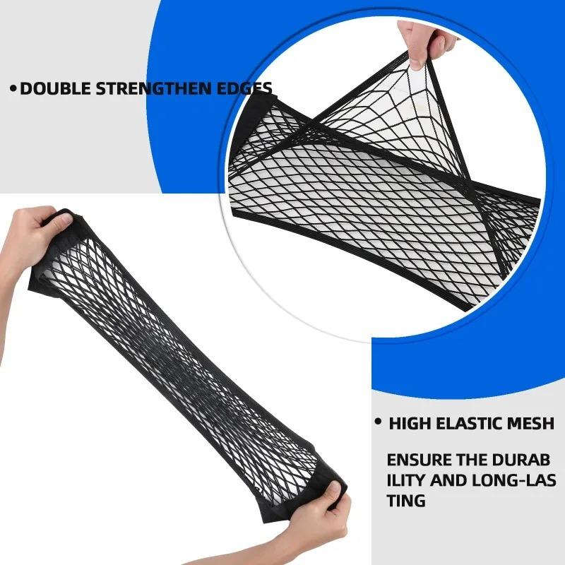 Trunk Car Mesh Storage Bag Organizer Network Mesh Garbage Plastic Shopping Bags Net Dispenser Sundries Bag Car Trunk Organizer