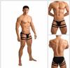 GTOPX MAN Men's Strappy Low-Waist Triangle Briefs with U-Convex Pouch - Sexy, Sweat-Absorbent Tie-Up Underwear.