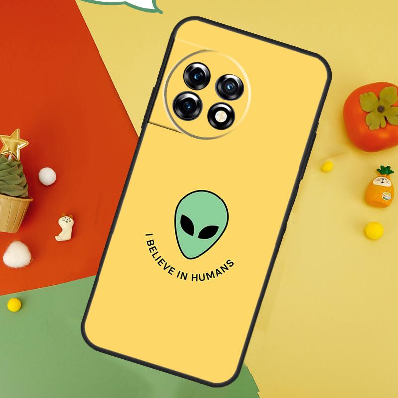 Cartoon Alien Case For OnePlus 15 12 12R 13T 13R 13 11 9 10 Pro 10T 8T Nord 5 CE 2 3 4 Lite N20 N30 Cover