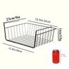 Modern Wire Storage Rack & Hanging Organizer | Space-Saving for Kitchen, Pantry, Desk | Home & Office Storage Basket