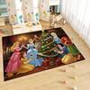 Cute cartoon rug with princess anime pattern, non-slip, machine washable, suitable for living room, bedroom, and home use.-22