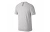 Nike T Shirts Men's Gray Crew Neck Moderate Straight Fit CK2979-902