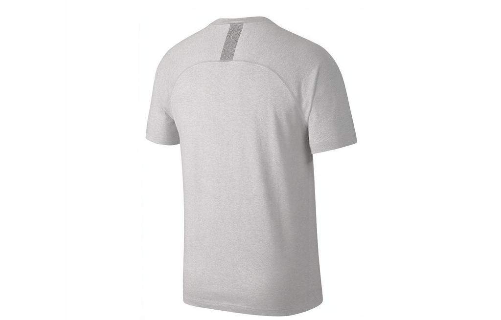 Nike T Shirts Men's Gray Crew Neck Moderate Straight Fit CK2979-902
